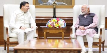 CM Dhami met PM Modi