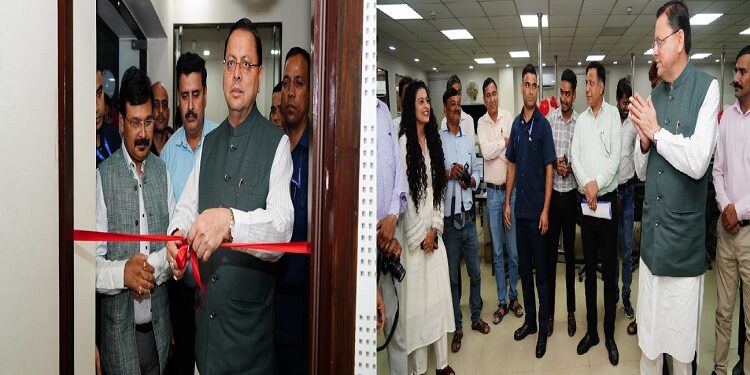 CM Dhami inaugurated Amar Ujala Digital Office in Dehradun