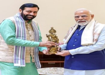 CM Nayab Singh Saini met the PM Modi