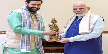 CM Nayab Singh Saini met the PM Modi