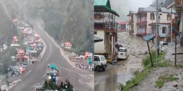 Cloudburst in Harshil of Uttarkashi
