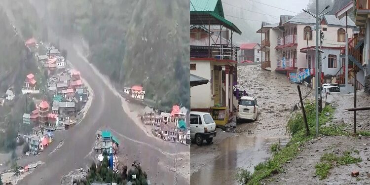 Cloudburst in Harshil of Uttarkashi