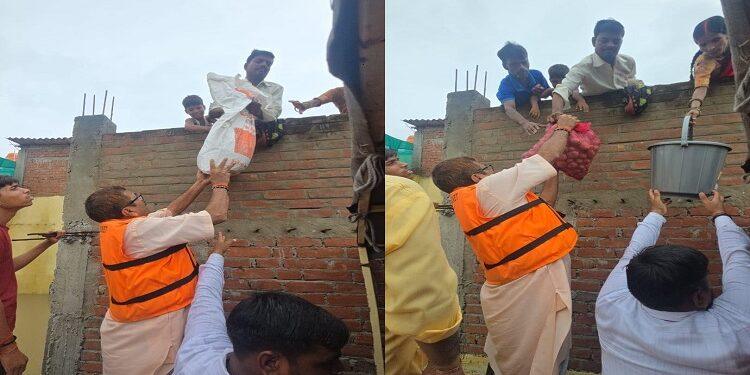 Relief operations on war footing in flood affected districts