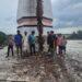 lightning struck the temple in mathura