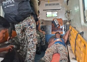 A soldier martyred in Naxalite attack