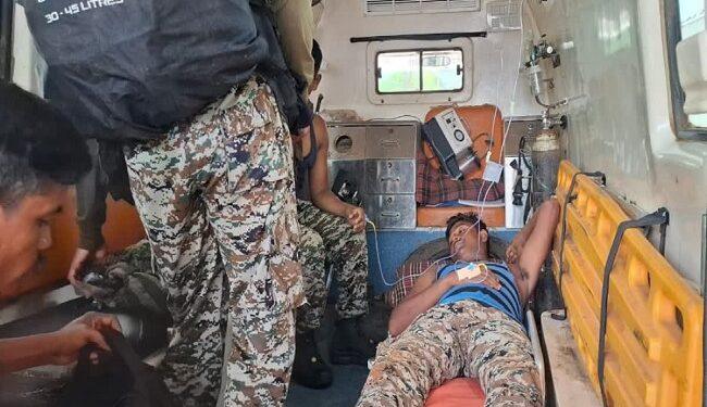 A soldier martyred in Naxalite attack