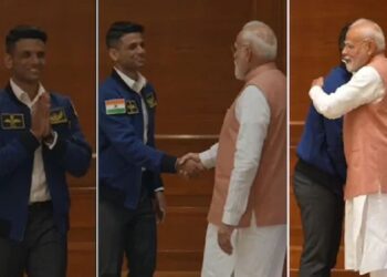 Group Captain Shubhanshu Shukla met PM Modi