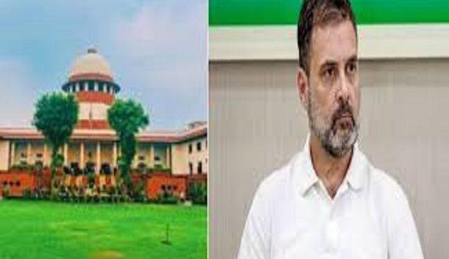 Supreme Court reprimanded Rahul Gandhi for his comment on army