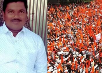 Satish Deshmukh died in Manoj Jarange's rally