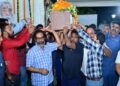 Hemant became emotional before Shibu Soren's final farewell