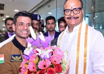 Astronaut Shubhanshu Shukla arrives in Lucknow