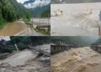 Cloudburst in Chamoli and Rudraprayag