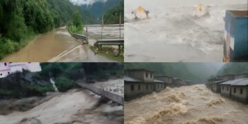 Cloudburst in Chamoli and Rudraprayag
