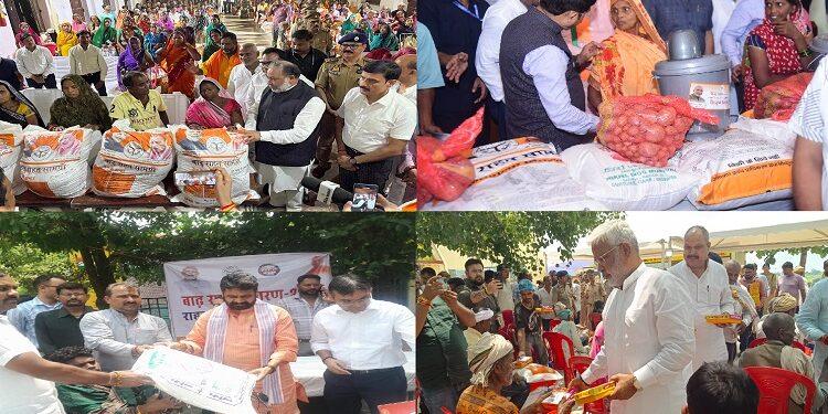 CM Yogi became the savior of flood victims