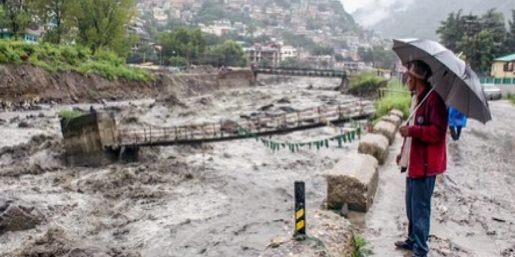 Cloudburst wreaks havoc in Kinnaur