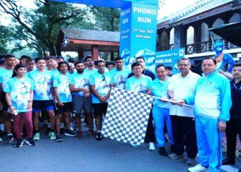 CM Dhami flagged off the Adi Kailash Parikrama Run
