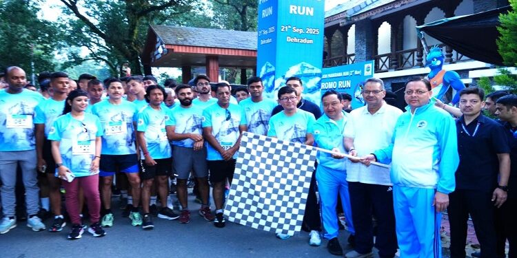 CM Dhami flagged off the Adi Kailash Parikrama Run
