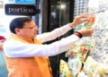 CM Dhami visited shops under the "GST Bachat Utsav"