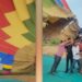 CM Mohan Yadav's hot air balloon caught fire