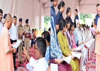 CM Yogi listened to the problems of the people in Janta Darshan