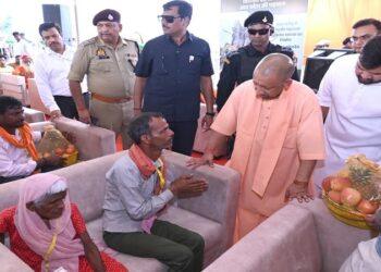 CM Yogi's visit to Bahraich
