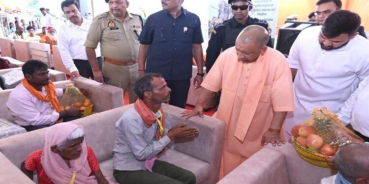 CM Yogi's visit to Bahraich