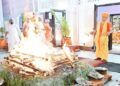 CM Yogi performed Mahanisha Puja