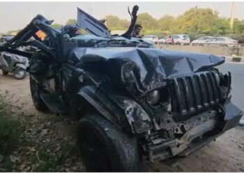Five killed in horrific road accident on NH-9 in Gurugram