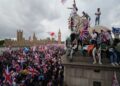 Anti-immigration protest in London