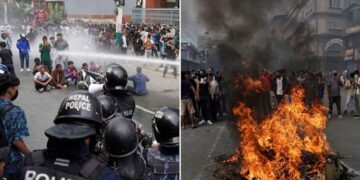 Anti-government protests turn violent in Nepal
