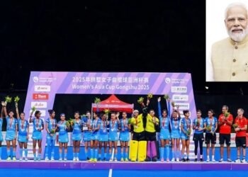 PM Modi congratulated the Indian women's hockey team