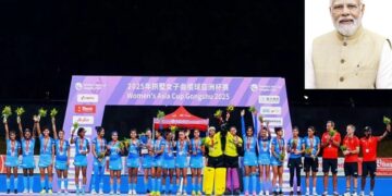 PM Modi congratulated the Indian women's hockey team