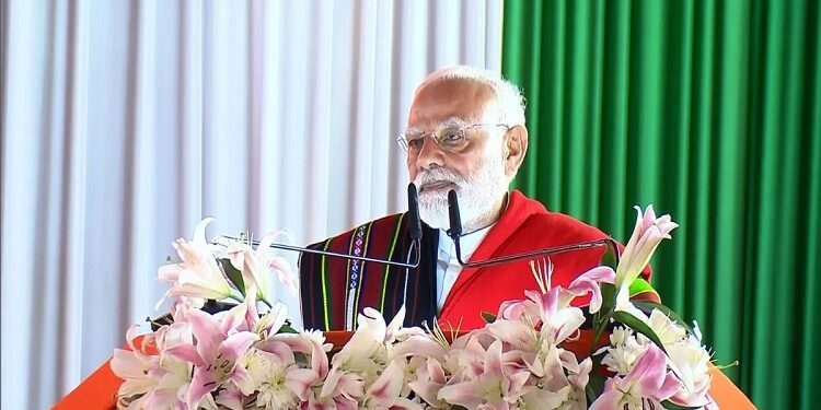 PM Modi in Manipur