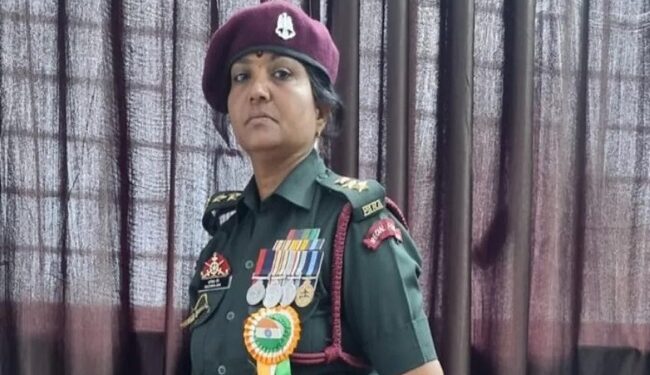 Ruchika Jain posed as a fake army officer for 23 years