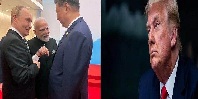 Modi-Putin-Xi closeness in SCO meeting