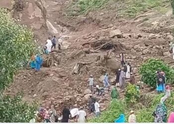 1000 people died due to massive landslide
