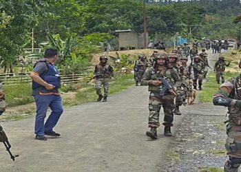 Terrorist attack on Assam Rifles convoy in Manipur