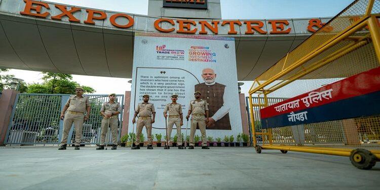 UP Police played an important role in making UPITS divine and grand.