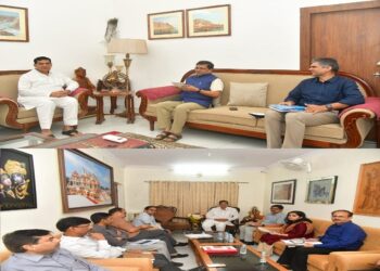 AK Sharma held a meeting regarding the preparations for Chhath festival.