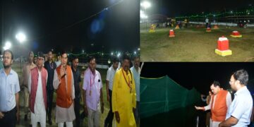 AK Sharma reviewed the preparations for the Chhath festival.