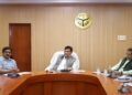 AK Sharma held a high-level review meeting.