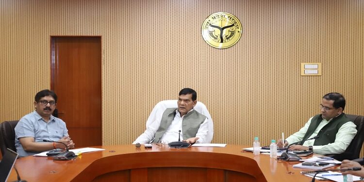 AK Sharma held a high-level review meeting.