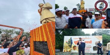 AK Sharma paid tribute to Sardar Patel on his 150th birth anniversary.