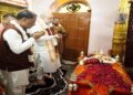 Amit Shah and CM Sai worshiped Goddess Danteshwari.