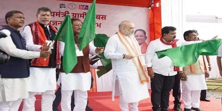 Amit Shah launched the Mukhyamantri Gramin Bus Scheme