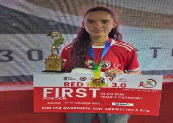 Anisha from Uttarakhand makes history.