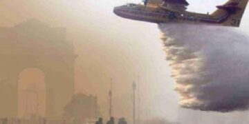 Artificial rain will be created in Delhi for the first time.