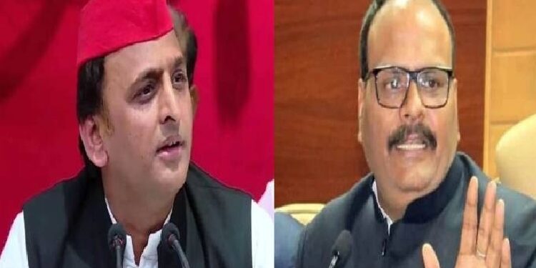 Brijesh Pathak attacks Akhilesh Yadav