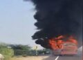 Burning Bus