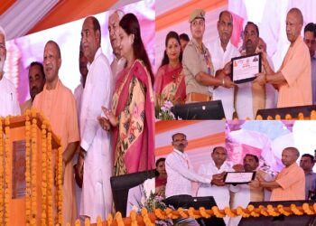 CM Yogi gave a gift of Rs 1900 crore to Jalaun.